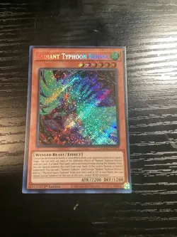 Radiant Typhoon Krosea DOOD-EN015 1st Ed Secret Rare Doom Of Dimensions Yu-Gi-Oh - Image 1