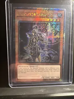 Yu-Gi-Oh Legendary Six Samurai - Kizan (Quarter Century Secret Rare) RA03-EN249 - Image 1