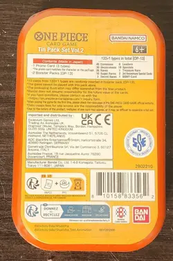 One Piece Card Game Mini-Tin Pack Set Vol 2 | Monkey D. Luffy | Factory Sealed - Image 2