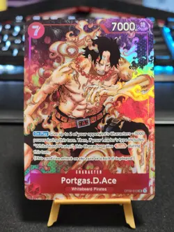 Portgas D. Ace (Parallel Art) - Paramount War OP02-013, NM - Image 1