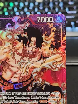 Portgas D. Ace (Parallel Art) - Paramount War OP02-013, NM - Image 4