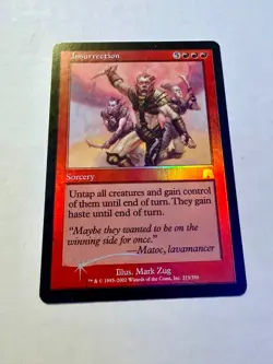 Insurrection Foil- Onslaught - MTG - Magic the Gathering LP- - Image 1
