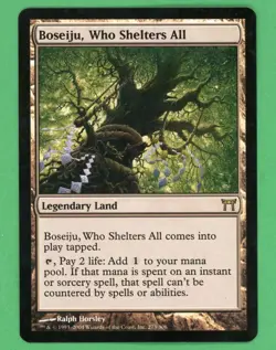 Magic the Gathering Boseiju, Who Shelters All (Champions of Kamigawa) 0273 - Image 1