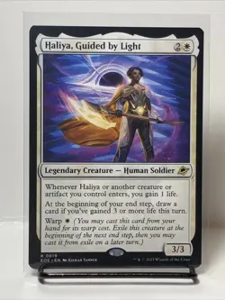 Haliya, Guided by Light (Non-foil) Edge of Eternities 0019 Rare MTG - Image 1