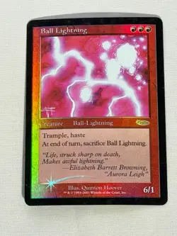 MTG FOIL Ball Lightning Judge Promos Magic the Gathering - Image 1