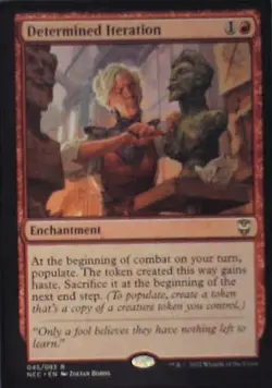 Determined Iteration - Commander: Streets of New Capenna: #45 Nm C277 - Image 1