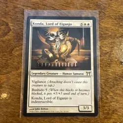 MtG Konda, Lord of Eiganjo LP x1 - Champions of Kamigawa - Image 1