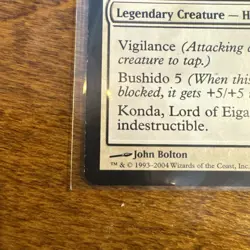 MtG Konda, Lord of Eiganjo LP x1 - Champions of Kamigawa - Image 2