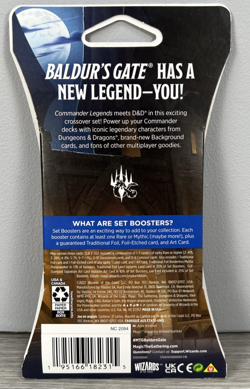 MTG Magic The Gathering D&D Battle for Baldurs Gate Commander Legends Booster - Image 2