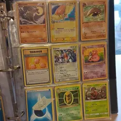 Pokemon TCG Holon Phantoms Lot of 9, Hitmonlee, Pidgeotto, Kabuto, Exploud - Image 1
