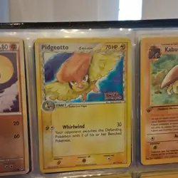 Pokemon TCG Holon Phantoms Lot of 9, Hitmonlee, Pidgeotto, Kabuto, Exploud - Image 3