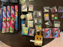 Pokemon TCG Trading card Accessories, Sleeves, Playmats, Coins, Dice, Deckboxes - Image 1