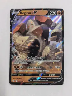 Regirock V - 104/202 - Ultra Rare - Sword & Shield Base - Pokemon TCG - NM - Image 1