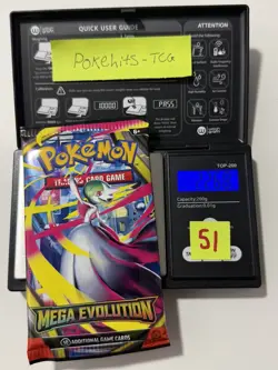 (HEAVY)🔥 22.68g Pokemon TCG Mega Evolution Booster Pack Factory Sealed✅ - Image 1