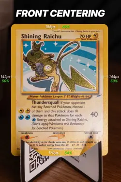 2002 Pokemon Neo Destiny Shining Raichu 111/105 - Secret Rare - NM/M Front - Image 2