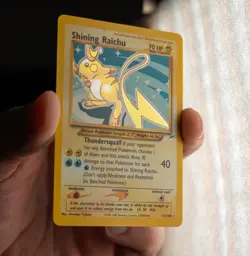 2002 Pokemon Neo Destiny Shining Raichu 111/105 - Secret Rare - NM/M Front - Image 4