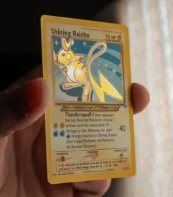 2002 Pokemon Neo Destiny Shining Raichu 111/105 - Secret Rare - NM/M Front - Image 5