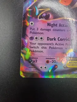 Pokemon TCG Gengar EX Ultra Rare 34/119 XY Phantom Forces Holo English NM - Image 4