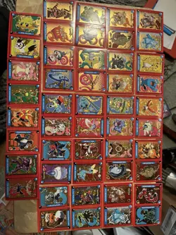 24 Gold Star Pokemon Stickers Holo Foil CGC Gradable Peru Pokedex US Seller - Image 1