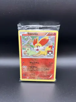Pokemon TCG Fennekin 10/124 Pokemon League Stamped Sealed Pack Of 20 - Image 1