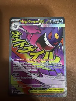 Mega Gengar EX 269/217 Ultra Rare Ball - Ascended Heroes Pokemon TCG NM - Image 1