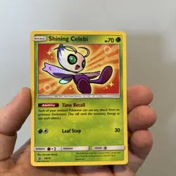 Pokemon TCG Shining Celebi Holo SM79 SM NEAR MINT PROMO - Image 1