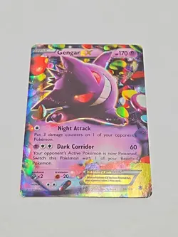 GENGAR EX 34/119 - XY Phantom Forces Ultra Rare - Pokemon TCG - Image 3