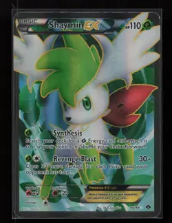 Shaymin EX 94/99 Rare Ultra Next Destinies Pokemon DMG - Image 1