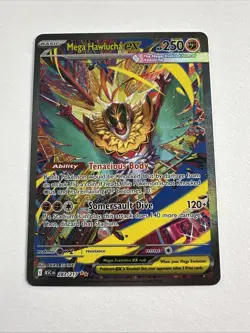 Pokemon MEGA HAWLUCHA EX 283/217 - Ascended Heroes - SPECIAL ILLUSTRATION RARE - Image 1