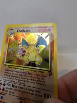 Pokemon TCG Base Set 2 Holo Rare Charizard 4/130 WOTC - HP Damaged - Image 2