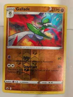 Gallade 081/198 Chilling Reign Pokemon Reverse Holo Foil Rare Nice! - Image 1