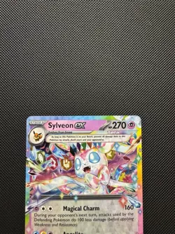 Pokemon TCG Sylveon ex 086/191 Sv08: Surging Sparks Double Rare Near Mint - Image 3