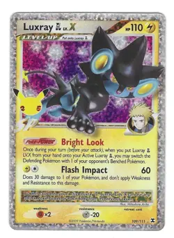 Pokemon TCG: Luxray GL Lv. X - 109/111 - Celebrations: Classic Collection - NM - Image 1