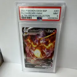 Pokemon Charizard VMAX Promo Holo SWSH261 Ultra-Premium PSA 9 Sword & Shield - Image 1
