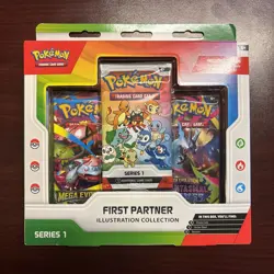 Pokemon TCG First Partner Illustration Collection Series 1 New Sealed Ships 3/20 - Image 1