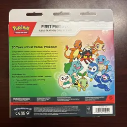 Pokemon TCG First Partner Illustration Collection Series 1 New Sealed Ships 3/20 - Image 2
