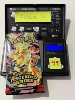 (HEAVY)🔥 22.52g Pokemon TCG Ascended Heroes Booster Pack Factory Sealed✅ - Image 1
