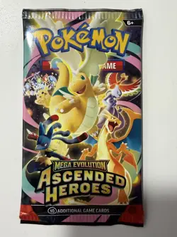 (HEAVY)🔥 22.52g Pokemon TCG Ascended Heroes Booster Pack Factory Sealed✅ - Image 3