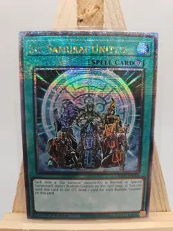 Yu-Gi-Oh! Six Samurai United [Quarter Century Secret Rare] RA03-EN054 NM - Image 1