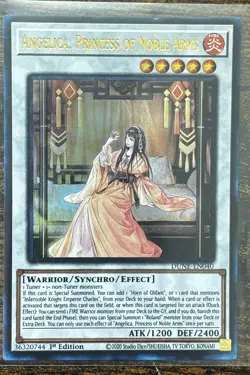 Yu-Gi-Oh! TCG Angelica, Princess of Noble Arms Duelist Nexus DUNE-EN040 1st... - Image 1