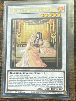 Yu-Gi-Oh! TCG Angelica, Princess of Noble Arms Duelist Nexus DUNE-EN040 1st... - Image 2