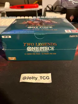 One Piece TCG: Two Legends Booster Box OP-08 English Sealed - Image 1
