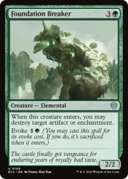 ~ Foundation Breaker ~ NM ~ Commander: Lorwyn Eclipsed ~ MTG ~ - Image 1