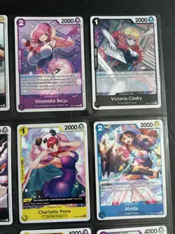 Women of One Piece English - 9 Cards Mixed Lot Beautiful Girl Characters - Image 5
