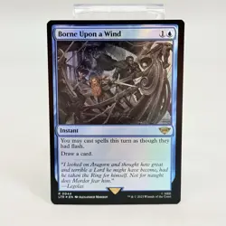 Borne Upon a Wind Holo Foil MTG Universes Beyond: the Lord of the Rings 0044 NM - Image 1