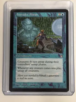 MTG Intruder Alarm - Stronghold Regular Rare - Image 1