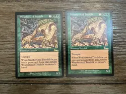 Magic The Gathering 2X Weatherseed Threefolk Urza’s Legacy 116 Rare - Image 1