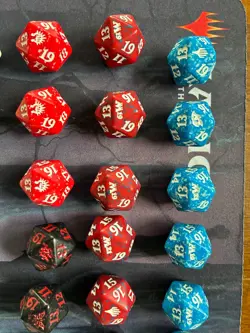 MTG D20 70+ Dice lot. Lots of old school stuff; Lorwyn, Time Spiral, Coldnap - Image 4