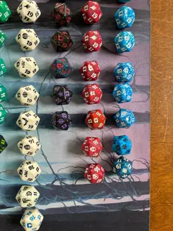MTG D20 70+ Dice lot. Lots of old school stuff; Lorwyn, Time Spiral, Coldnap - Image 5