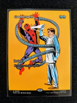 MTG Counterspell (Borderless) - Marvel Universe Eternal-Legal (MAR) - Image 1